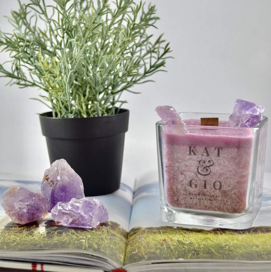 Amethyst Candle - Soporific