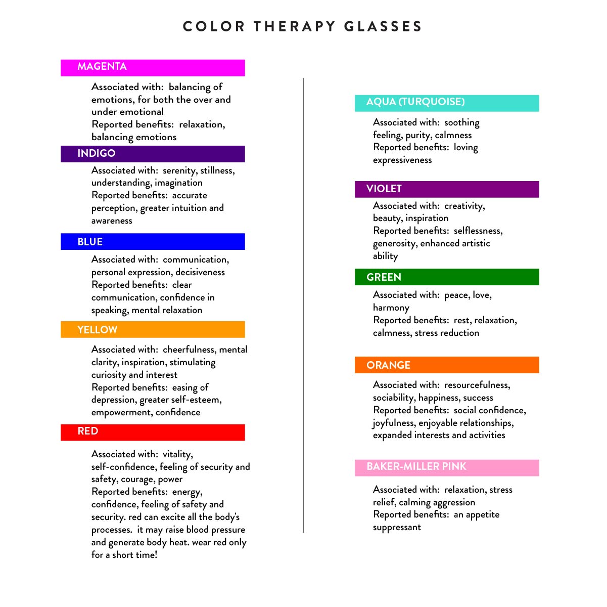 Color Glasses (Classic)